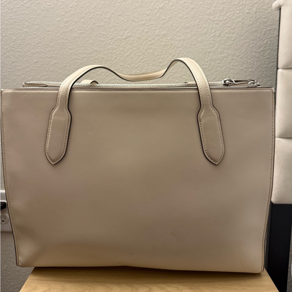 🤍🧸 Coach Large Nina Tote - Cream Color 🤍🧸 - Picture 3 of 14